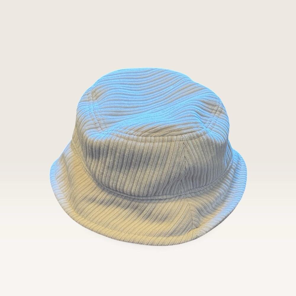 Cream soft bucket hat